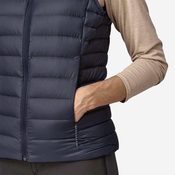 Brand New Patagonia Women's Down Sweater Vest/Outer wear, Size Small, Black - Picture 3 of 9
